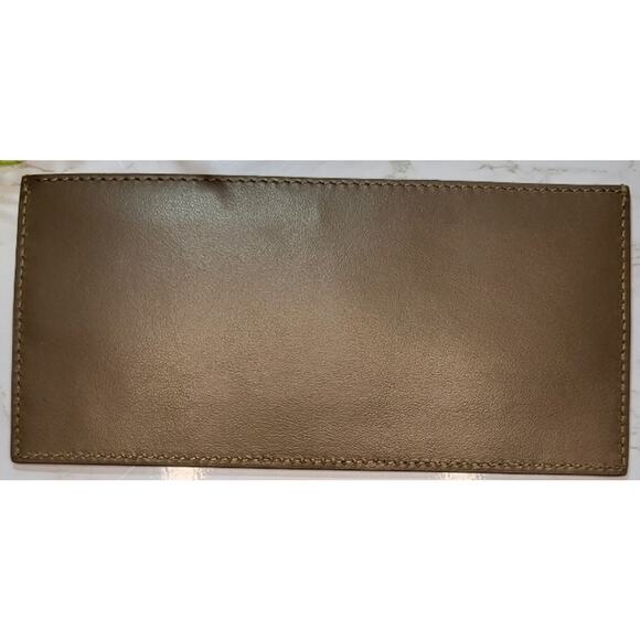 NEW AUTHENTIC FENDI LEATHER CARD HOLDER MADE IN ITALY PURSE BAG WALLET INSERT - Picture 2 of 5